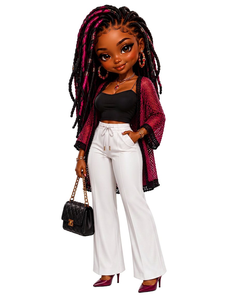Empress Lynn Designs brand character